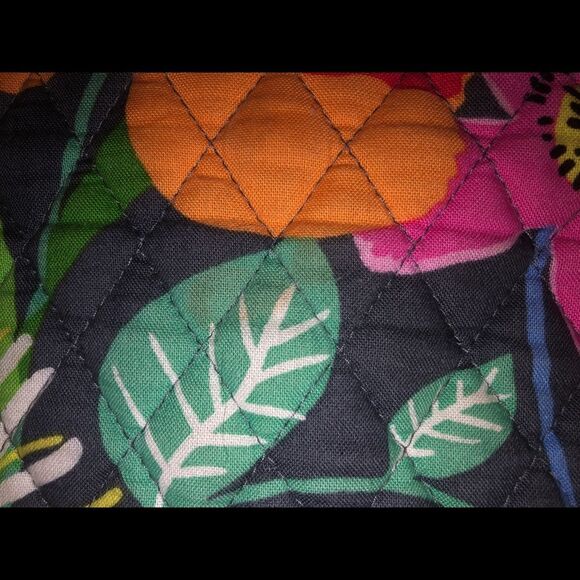 VERA BRADLEY Little Flap Hipster in Jazzy Blooms Retired Spring 2013 - Picture 8 of 10